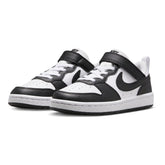 Sneakers Bambino Nike Court Borough Low Recraft Bianco Nero | NonSoloSport