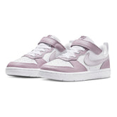 Sneakers Bambino Nike Court Borough Low Recraft Bianco Lilla | NonSoloSport
