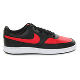 Nike Court Vision Lo Uomo Nero Rosso | NonSoloSport