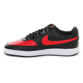 Nike Court Vision Lo Uomo Nero Rosso | NonSoloSport