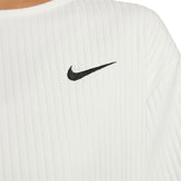 Nike T-Shirt Crop Jersey Donna Bianco | NonSoloSport