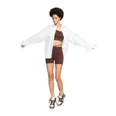 Nike Short Ciclista Everyday Modern Donna Marrone | NonSoloSport