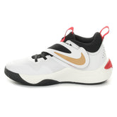 Scarpa da Basket Bambino Nike Team Hustle D 11 Bianco | NonSoloSport