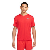 Maglia Manica Corta Uomo Nike Miler Rosso | NonSoloSport