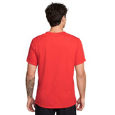 T-Shirt Uomo Nike Miler Dri-FIT UV Rosso | NonSoloSport