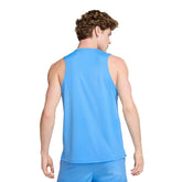 Canotta Uomo Nike Miler Azzurro | NonSoloSport