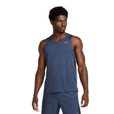 Canotta Uomo Nike Miler Blu | NonSoloSport