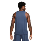 Canotta Uomo Nike Miler Blu | NonSoloSport