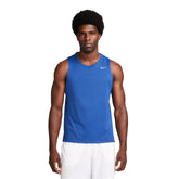 Canotta Uomo Nike Miler Blu | NonSoloSport