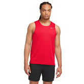 Canotta Uomo Nike Miler Rosso | NonSoloSport