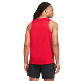 Canotta Uomo Nike Miler Rosso | NonSoloSport