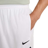 Short Uomo Nike Nk Dri Fit Icon+ 8In Bianco | NonSoloSport