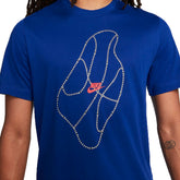 Nike T-Shirt Dri-FIT Uomo Blu | NonSoloSport
