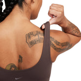 Top Donna Nike Bra Alate All U Marrone | NonSoloSport