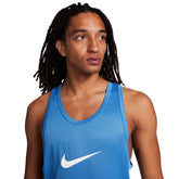 Canotta Uomo Nike Icon Azzurro | NonSoloSport
