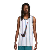 Nike Canotta Dri Fit Stripe Uomo Bianco | NonSoloSport