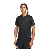 T-Shirt Uomo Nike Nk Dri Fit Miler Breathe Nero | NonSoloSport