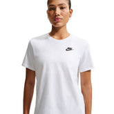 Nike T-Shirt Club Donna Bianco | NonSoloSport