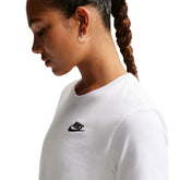 Nike T-Shirt Club Donna Bianco | NonSoloSport