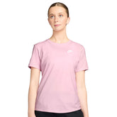 T-Shirt Donna Nike Sportswear Club Essentials Rosa | NonSoloSport