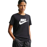 Nike T-Shirt Regular Futura Logo Donna Nero | NonSoloSport