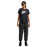 Nike T-Shirt Regular Futura Logo Donna Nero | NonSoloSport