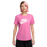 T-Shirt Donna Nike Sportswear Essentials Rosa | NonSoloSport