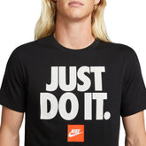 Nike T-Shirt Just Do It Verbiage Nsw Club Uomo Bianco | NonSoloSport
