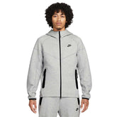 Felpa Uomo Tech Fleece Full Zip Cappuccio Grigio | NonSoloSport
