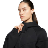 Nike Felpa Sportswear Tech Fleece Windrunner Donna Nero | NonSoloSport