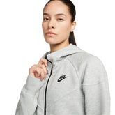 Nike Felpa Sportswear Tech Fleece Windrunner Donna Grigio | NonSoloSport