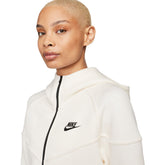 Felpa Donna Nike Sportswear Tech Fleece Windrunner Bianco | NonSoloSport