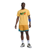 Nike T-Shirt Dri Fit Swoosh 2 Uomo Oro | NonSoloSport