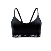 Bra Donna Nike Indy Light Support Nero Bianco | NonSoloSport