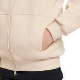 Nike Felpa Sportswear Club Fleece Ragazza Beige | NonSoloSport