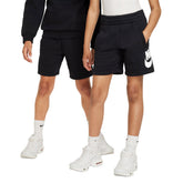 Shorts Ragazzo Nike Sportswear Club Fleece Nero | NonSoloSport
