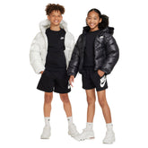 Shorts Ragazzo Nike Sportswear Club Fleece Nero | NonSoloSport