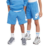 Shorts Ragazzo Nike Sportswear Club Fleece Azzurro | NonSoloSport