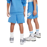 Shorts Ragazzo Nike Sportswear Club Fleece Azzurro | NonSoloSport