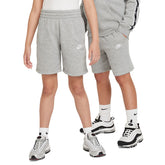Shorts Ragazzo Nike Sportswear Club Fleece Grigio | NonSoloSport