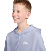 Felpa Ragazzo Nike Club Fleece Lilla | NonSoloSport