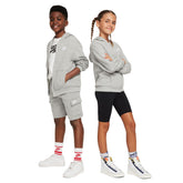 Felpa Bambino Nike Club Fleece Grigio | NonSoloSport