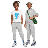 Pantalone Jogger Bambino Nike Club Fleece Grigio | NonSoloSport