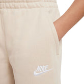Pantaloni Ragazzo Nike Club Fleece Beige | NonSoloSport