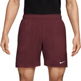 Shorts Uomo Nike Court Victory 7Inch Rosso Bianco | NonSoloSport