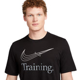 Nike T-Shirt Dri-FIT Uomo Nero Bianco | NonSoloSport