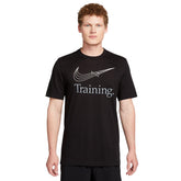 Nike T-Shirt Dri-FIT Uomo Nero Bianco | NonSoloSport