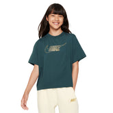 Nike T-Shirt Sportswear Bambina Verde | NonSoloSport