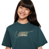 Nike T-Shirt Sportswear Bambina Verde | NonSoloSport
