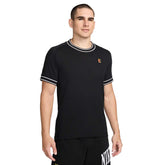 Nike T-Shirt Court Heritage Uomo Nero | NonSoloSport